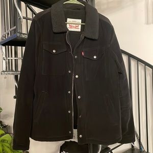 Levi’s Sherpa-lined corduroy jacket